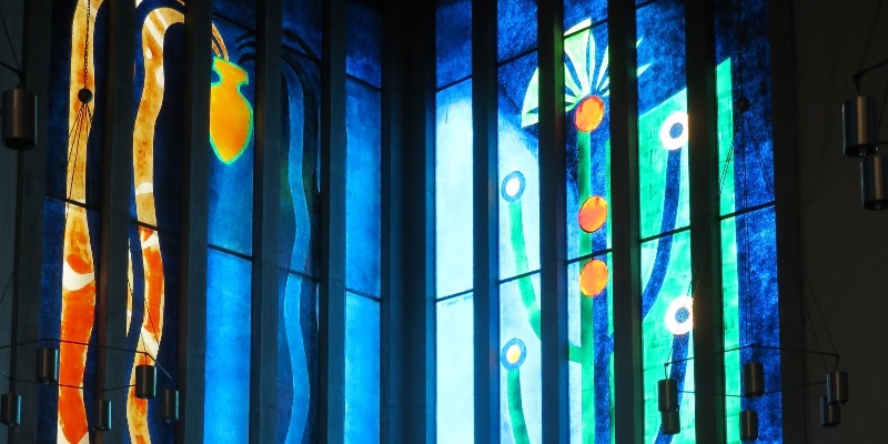 ASC Baptistry stained glass