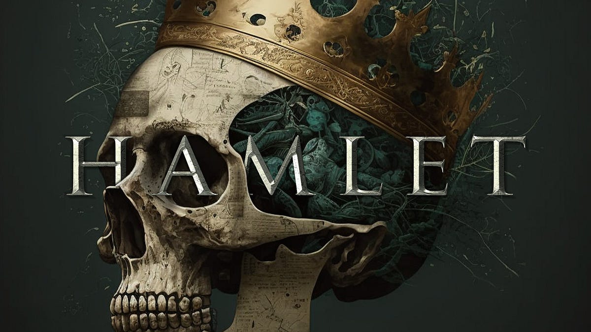 Hamlet - creepy skull image